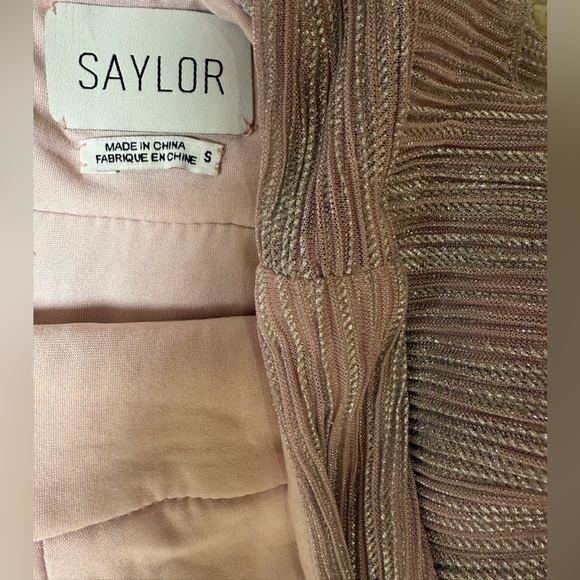 Saylor x BHLDN Wallis Deep V Midi Dress Size Small NWT - Picture 10 of 13